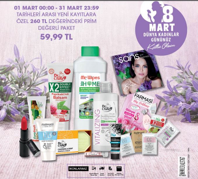 Farmasi 2019 Mart Başlangıç Paketi