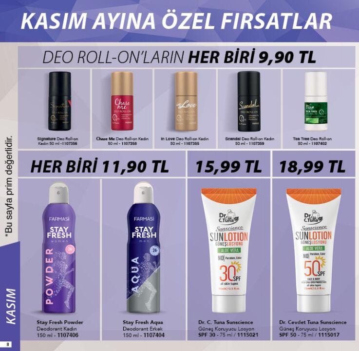 kasım ayına özel kampanya görseli