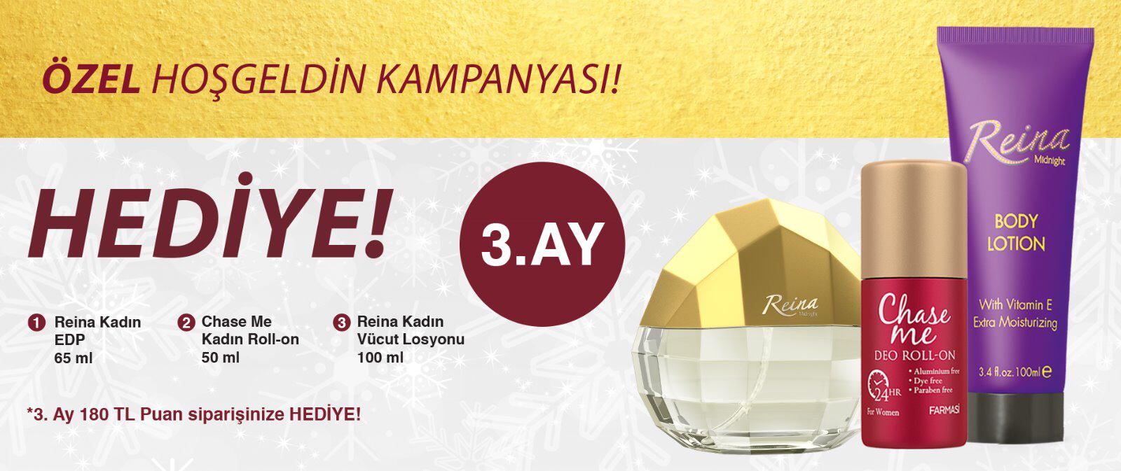 farmasi aralık ayına özel hoşgeldin 3 ay kampanyası